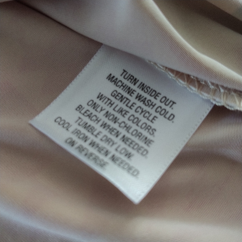 Style & Co Multi Colored V Neck Slit Sleeve Top L - Picture 10 of 10